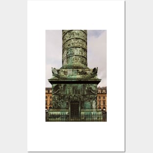 The Column At Vendome - The Base © Posters and Art